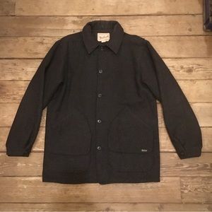 Grey Wool Woolrich Jacket